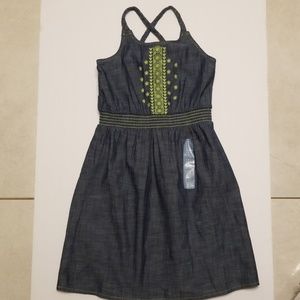 Baby Gap blue denim dress